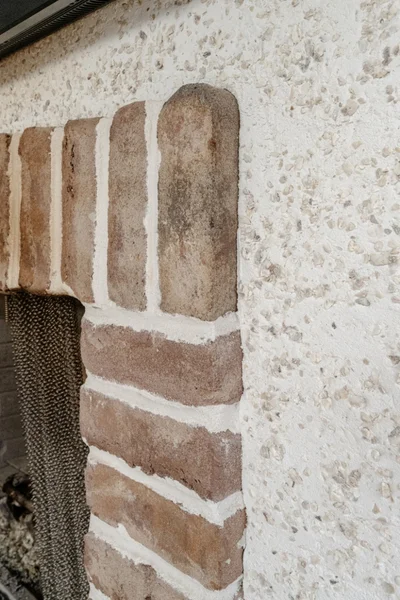 View of masonry work on new home addition by Tru2Word Contracting. Serving the Greater Charleston area.